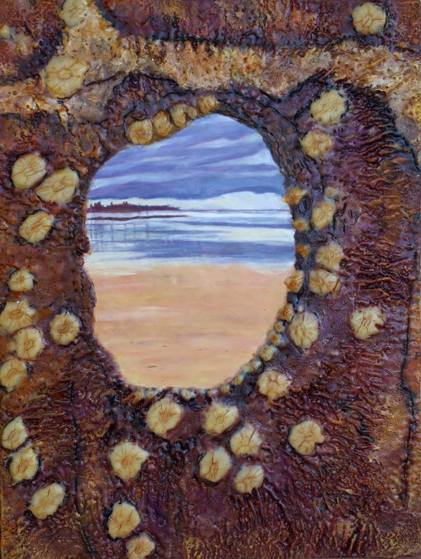SS Dicky - North view through the porthole  by Gayle Reichelt