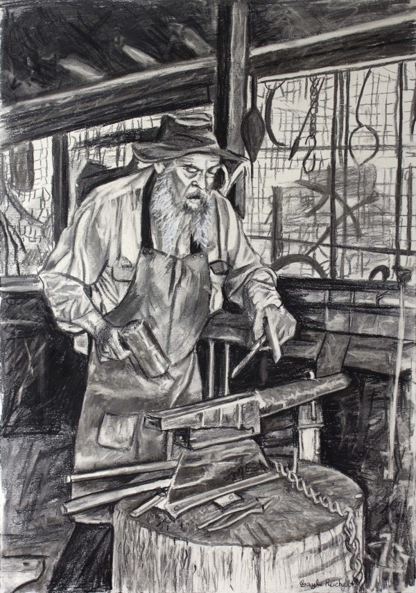 The Blacksmith by Gayle Reichelt