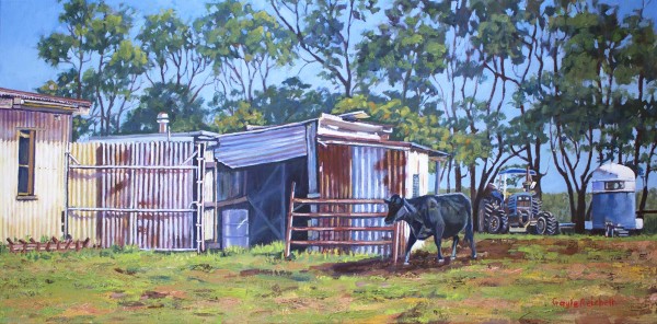 Queensland Farm Life 2 - Framed Print by Gayle Reichelt