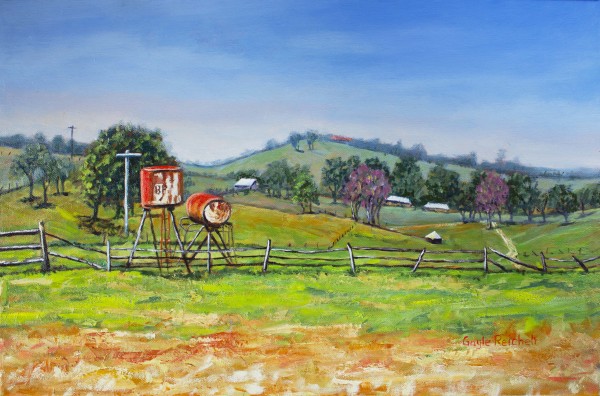 Queensland Farm Life 4 by Gayle Reichelt