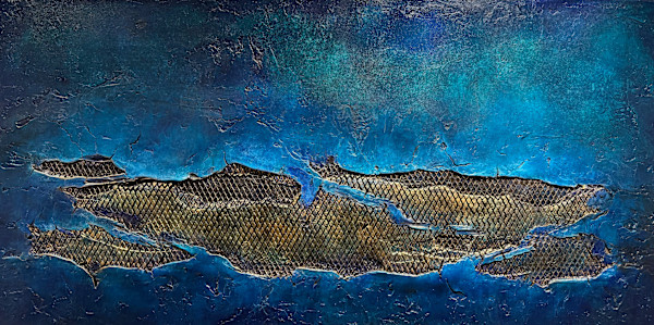 It Comes In Waves. by Rebecca Horne