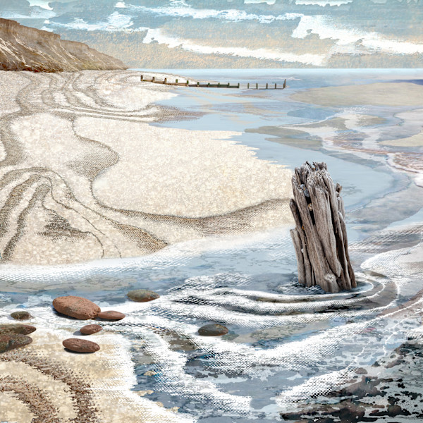 Seascape 100 | Kissing the Shore by Claire Gill Fine Art