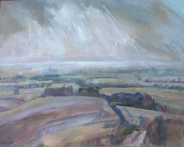 From the Trundle Rain and Sun Chichester Spire 2 by Frances Knight