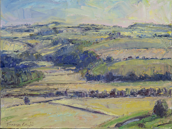 June Morning Across Arun Valley by Frances Knight
