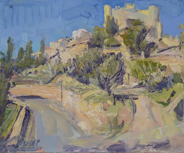 Le Barroux Chateau by Frances Knight