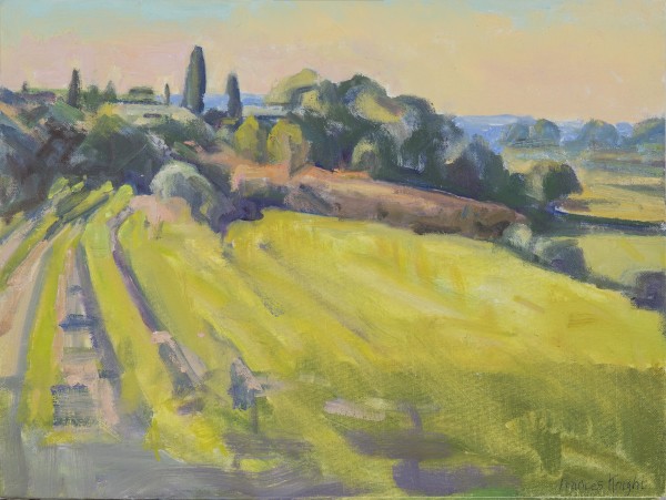 Morning Gratitude the Long VIew Plein Air Study by Frances Knight
