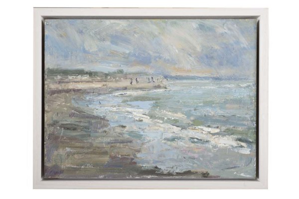 Rainy Day Incoming Tide by Frances Knight