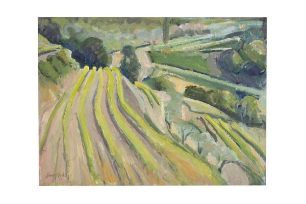 Vines at Suzette (Unframed ) by Frances Knight