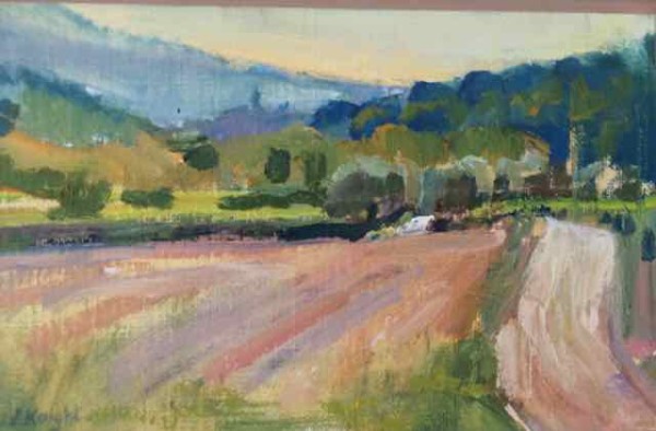 Towards Crillon Morning (Unframed) by Frances Knight