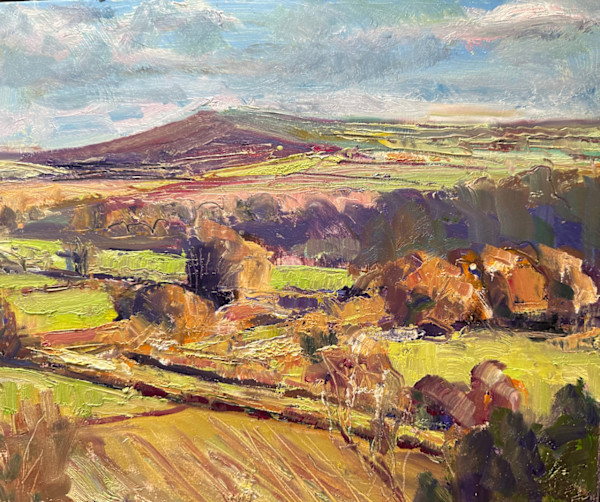 Early Autumn Arun Valley by Frances Knight