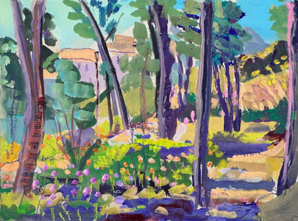 Morning Sunlight and Shadows Chamba 1 by Frances Knight