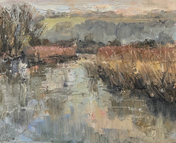 March Morning RIver Arun by Frances Knight