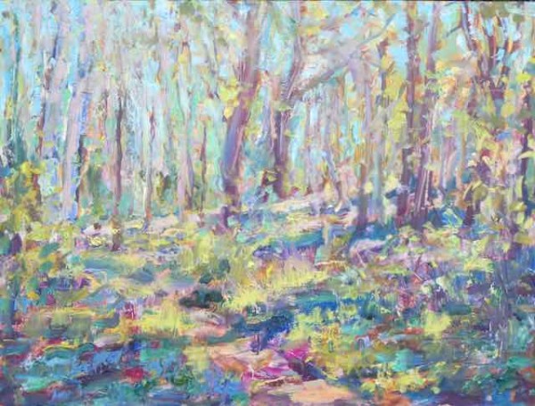 Springtime_in_the_woods_4_ by Frances Knight