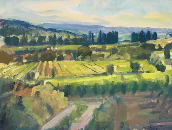 Windy Morning in the Valley by Frances Knight