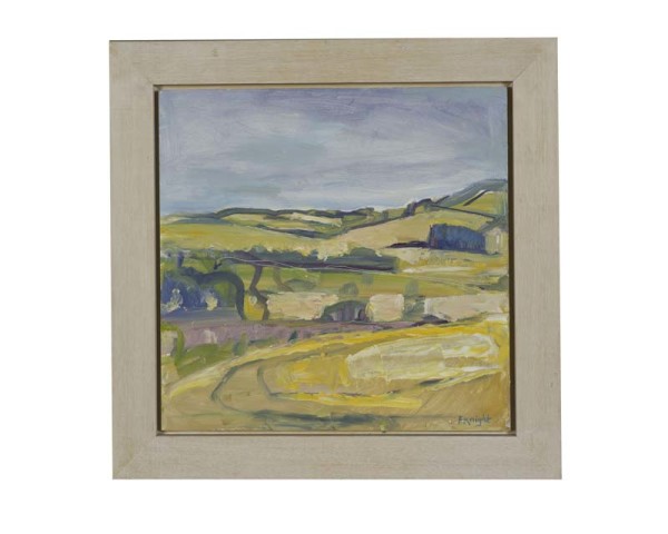 Barley Fields in Houghton by Frances Knight