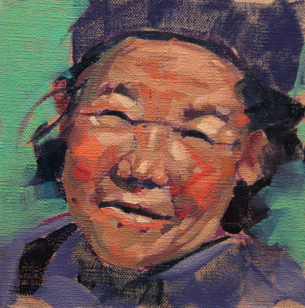 Tibetan Smile  by Brian Buckrell