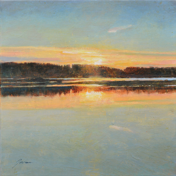 Deer Lagoon, Sunset by Pete Jordan