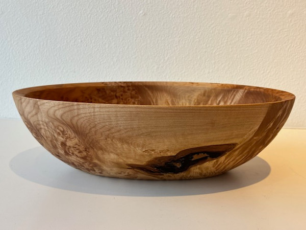 Maple Oval Bowl #158 by Dale Larson, Image 1.