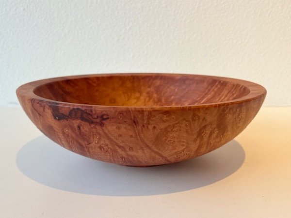 Madrone Bowl (Red) #162 by Dale Larson, Image 1.