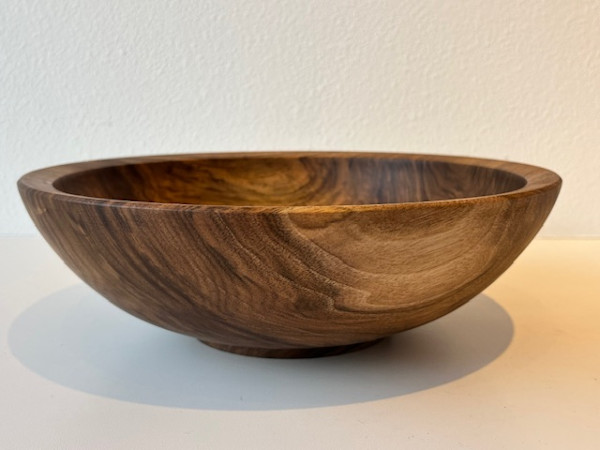 English Walnut Bowl #164 by Dale Larson, Image 1.