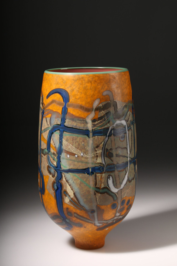 Vetrograph: Caloplaca by Anne Clifton