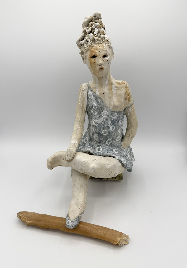 Ancient Girl with Tattoos #2 by Bergen Rose