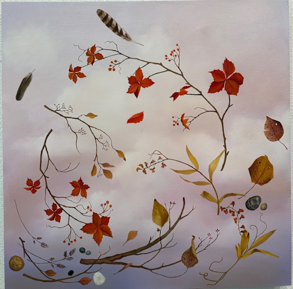 Autumn garden by Faith Scott Jessup