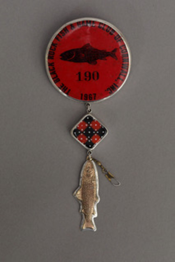 Gone Fishing Pin by Denise Barr