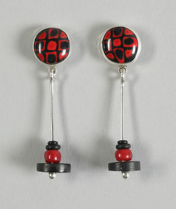 Black and Red Drop by Denise Barr, Image 1.