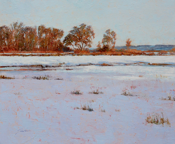 Bayview Winter, Whidbey Island by Pete Jordan