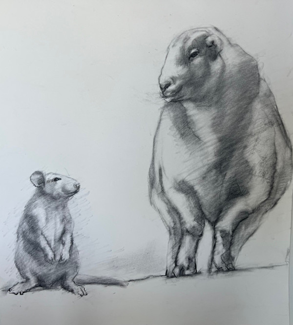 Between Mice and Sheep by Claudia Pettis