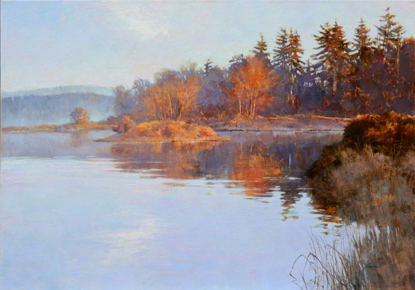 Morning Light, Deer Lagoon by Pete Jordan