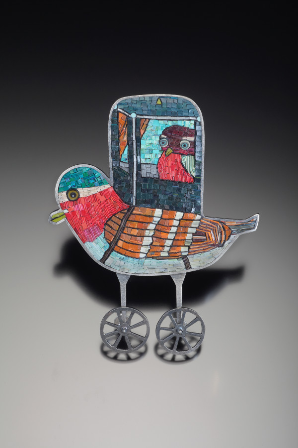 Wheelie Bird by Cynthia Toops