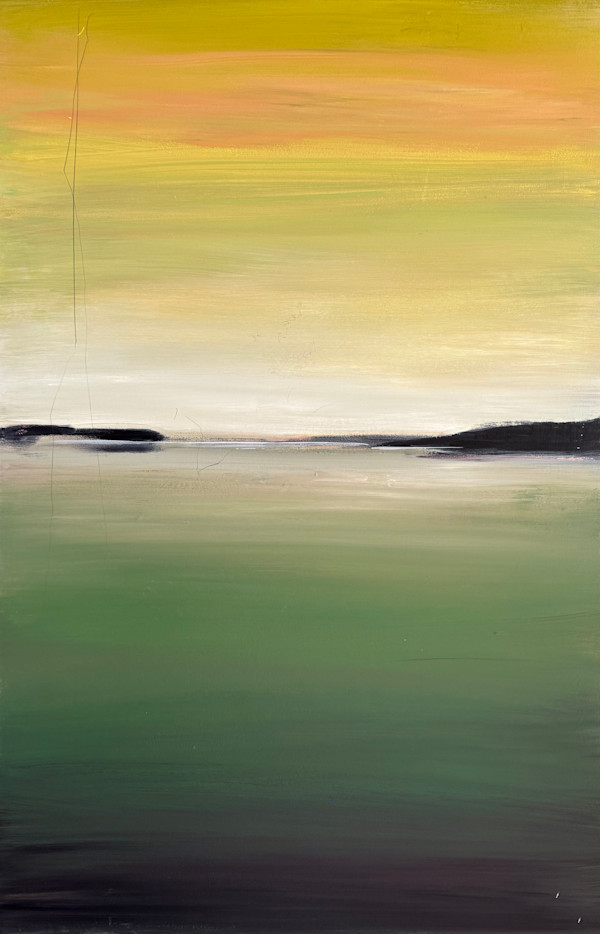 Green Sky l by Christian Carlson