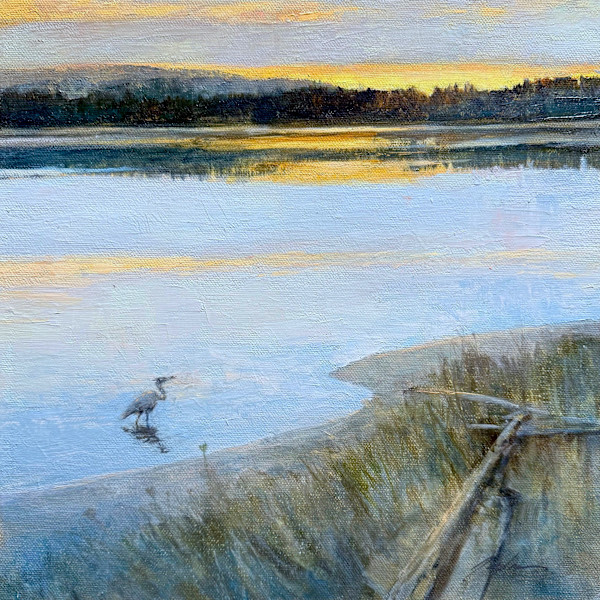 Deer Lagoon, Evening by Pete Jordan