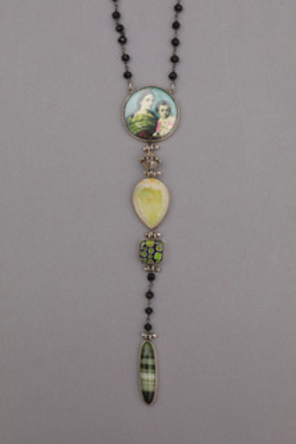 Mother and Child Necklace by Denise Barr