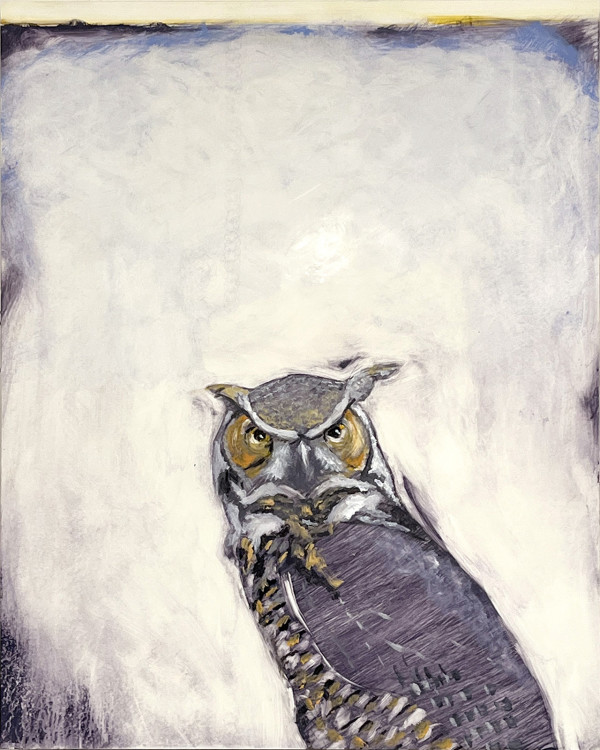 Horned Owl by Michael Dickter