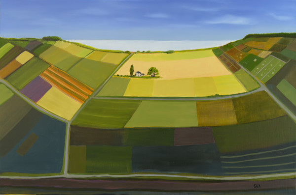 Ebey's Prairie #8 by Sue Gustaf Hamilton, Image 1.
