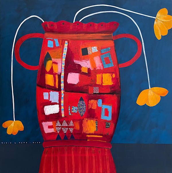 Flowers and Chocolate by Robin Kerr, Image 1.