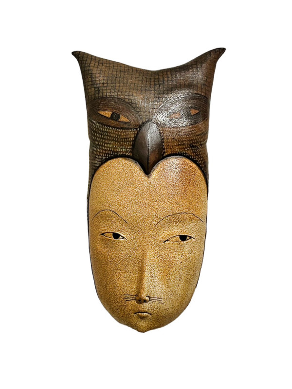 Owl Mask by John and Robin Gumaelius