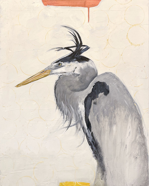 Heron by Michael Dickter