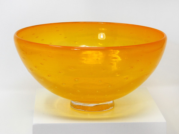 Yellow Bubble Bowl by Katrina Hude