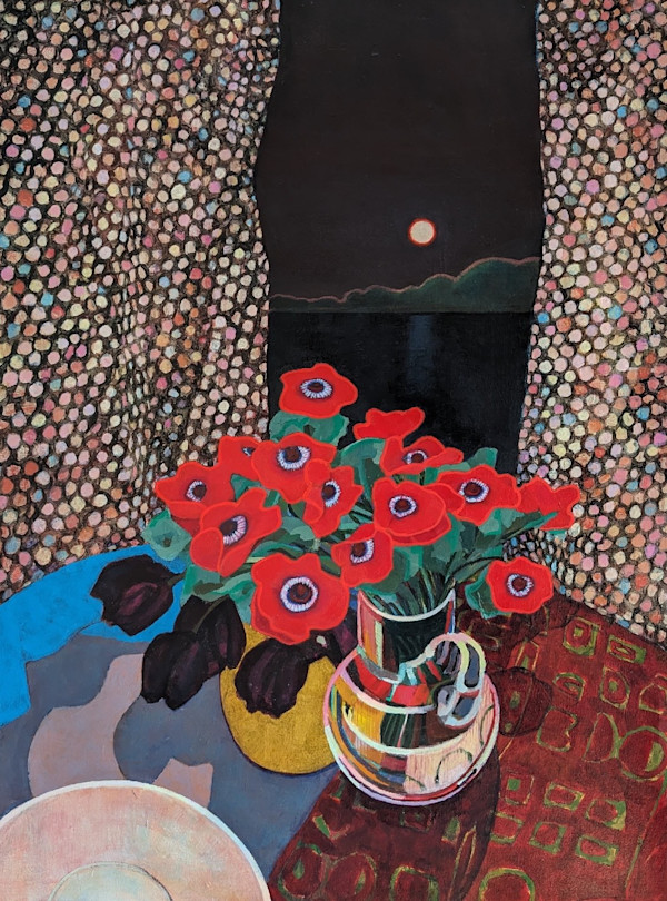 Red Anemones by Christie West