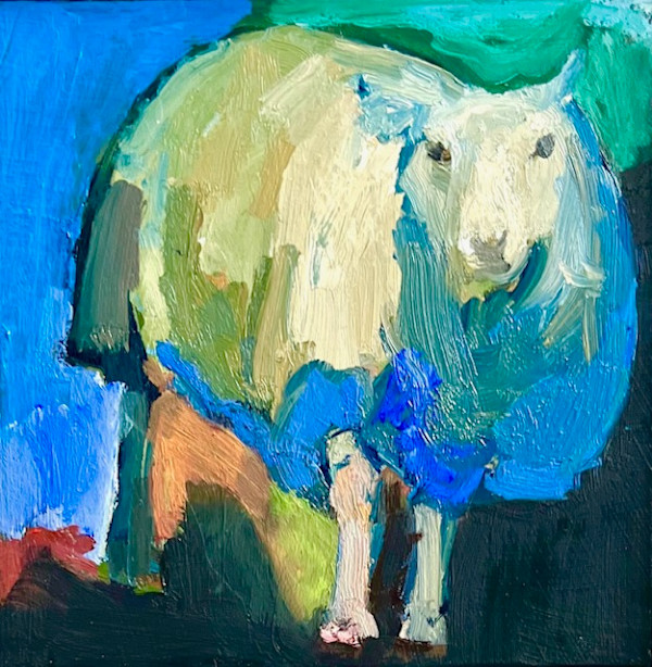 Sheep In a Sheep's World by Claudia Pettis