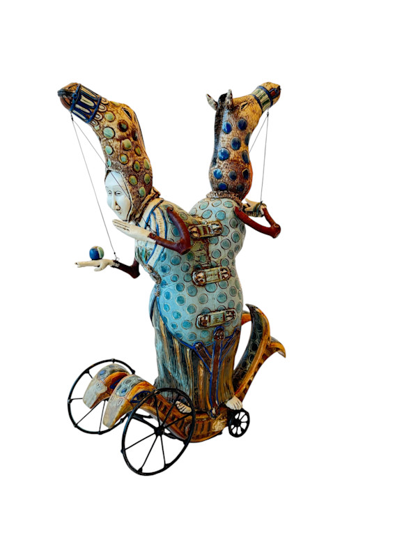 Going This Way and That (Rocking Horses) by John and Robin Gumaelius