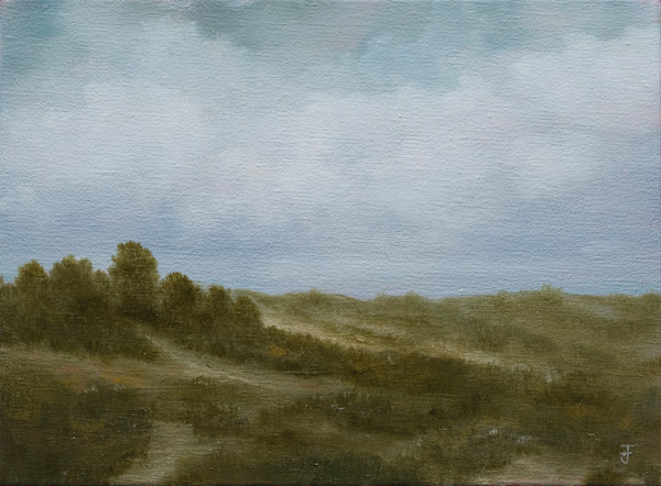 Summer Hillside by Heather Jacks