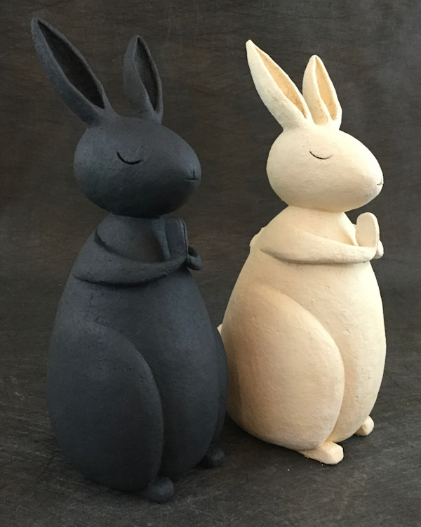 Namaste Rabbits by Makiko Ichiura