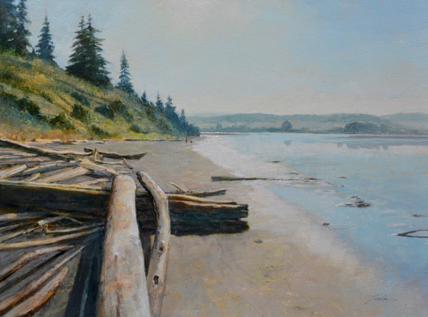 Noon Beachwalk, Whidbey Island by Pete Jordan