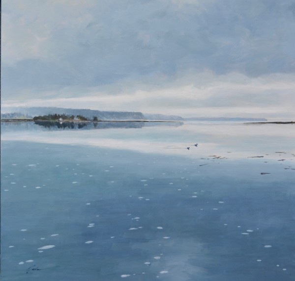 Outgoing Tide, Useless Bay by Pete Jordan