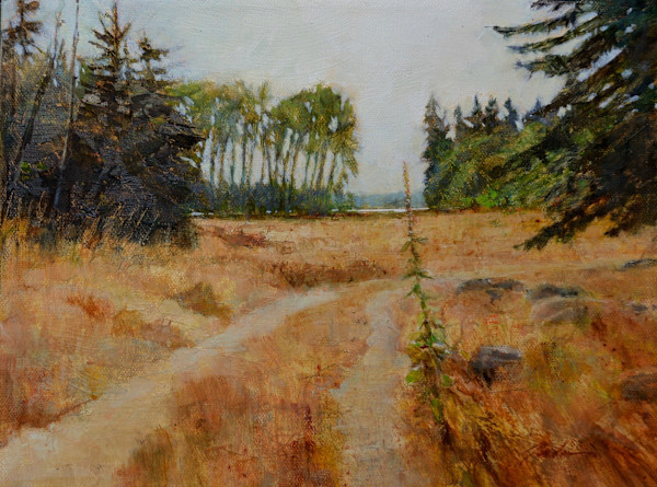 The Edge of the Woods, Whidbey Island by Pete Jordan